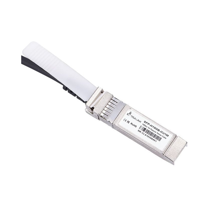 Extralink EX.2268 InfiniBand/fibre optic cable 1 m SFP+ DAC Musta – 4