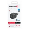 Swissten Travel Charger GaN USB-C 20W PD / USB-A 18W QC Swissten Travel Charger GaN USB-C 20W PD / USB-A 18W QC