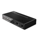 Lindy 2 Port HDMI 4K60, USB 2.0 and Audio KVM Switch Lindy 2 Port HDMI 4K60, USB 2.0 and Audio KVM Switch