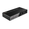 Lindy 32809 KVM переключатель Черный Lindy 32809 KVM переключатель Черный