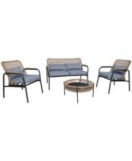 Garden furniture set Rosario Balcony Set brown