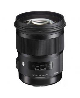 Sigma 50mm / f 1.4 DG HSM Art MILC Vakio-objektiivi Musta