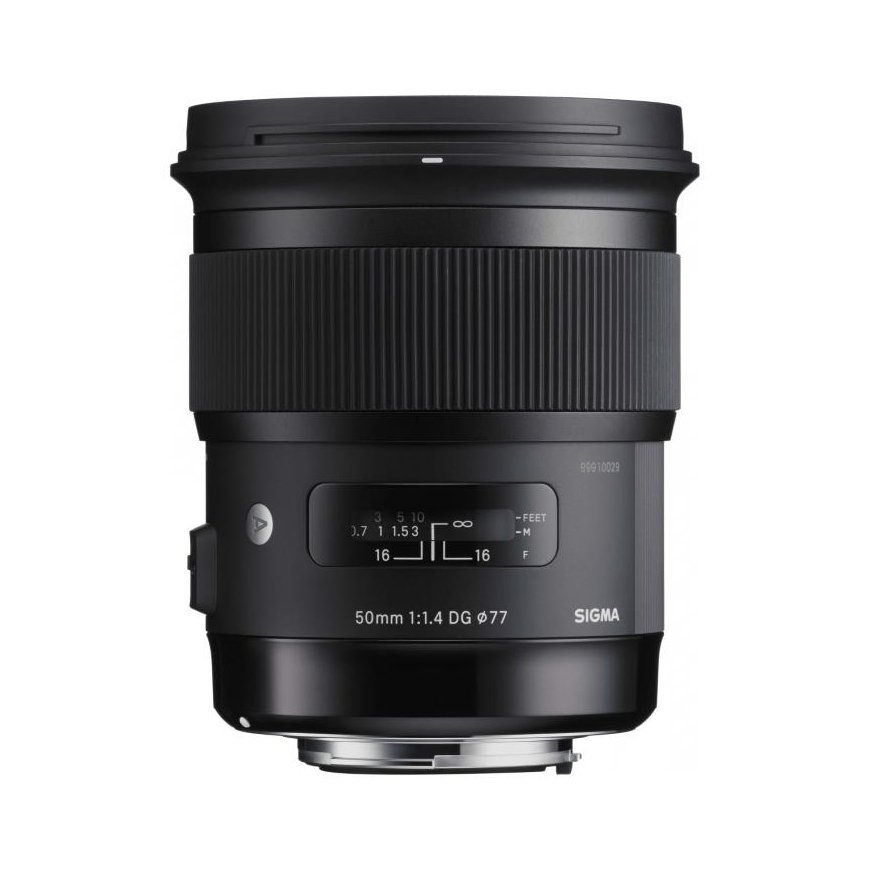 Sigma 50mm / f 1.4 DG HSM Art MILC Standartiniai objektyvai Juoda – 3