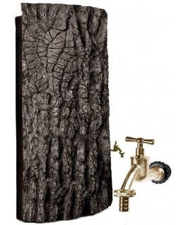 Prosperplast EVERGREEN LITE RAINWATER 300L UMBRA WOOD