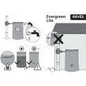 Prosperplast EVERGREEN LITE RAINWATER 300L UMBRA WOOD Prosperplast EVERGREEN LITE RAINWATER 300L UMBRA WOOD