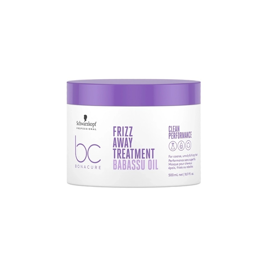 Hair mask Schwarzkopf Professional Bonacure Frizz Away Treatment with Babassu Oil 500ml – 3