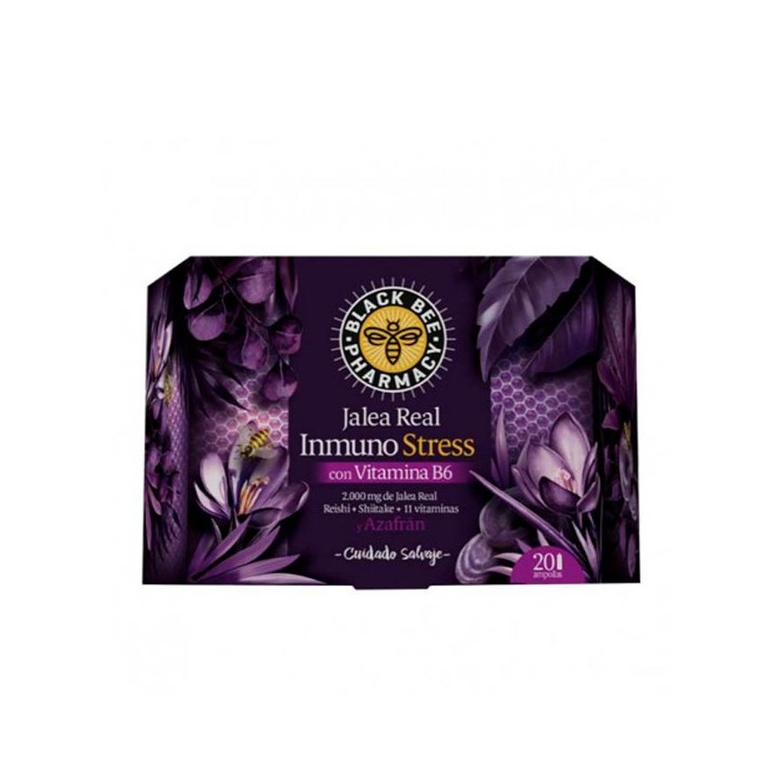 Black Bee Black bee royal jelly Immuno Stress 20 bottles