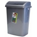 Waste bucket Dominik 10L 20x25x36cm silver Waste bucket Dominik 10L 20x25x36cm silver