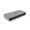 ICY BOX IB-DK2880-C41 Langallinen USB4 Antrasiitti, Musta ICY BOX IB-DK2880-C41 Langallinen USB4 Antrasiitti, Musta