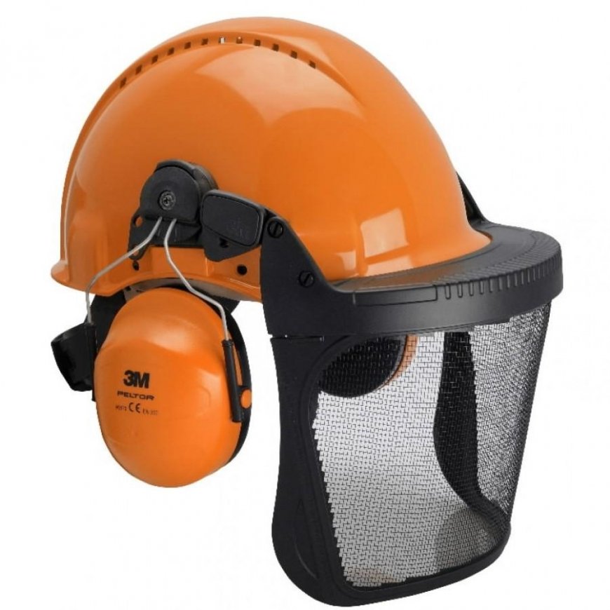 3M Forester`s set, headphones, visor, rain