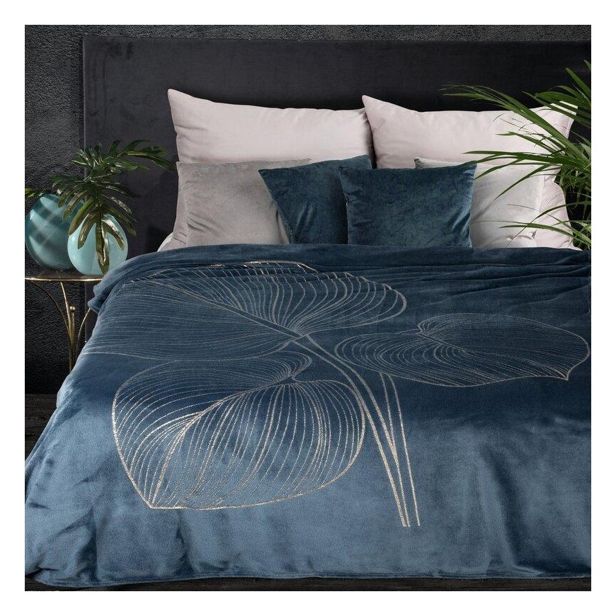 Eurofirany BLANKET / BLANCA / 1 150X200 GRAN + GOLD – 3