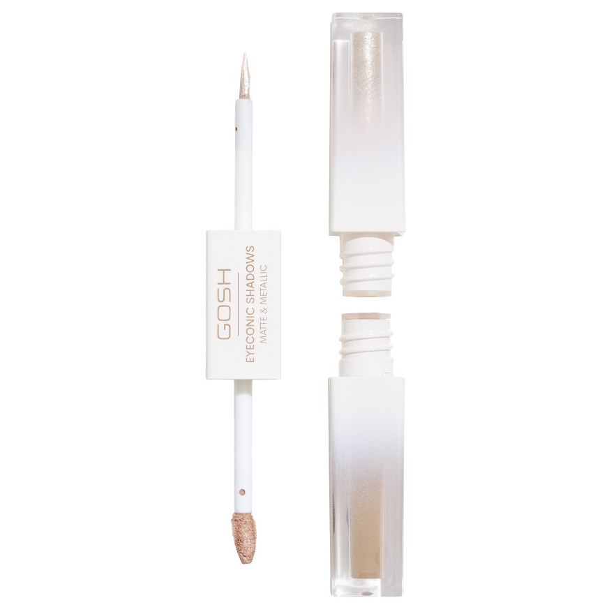 Gosh Matte & Metallic cream shadow with applicator 001 Basic B 1.52ml – 2
