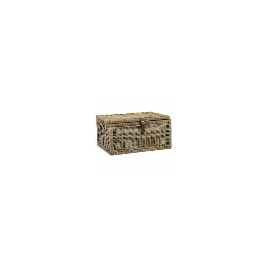 Basket Knit A6 19x14x7cm brown