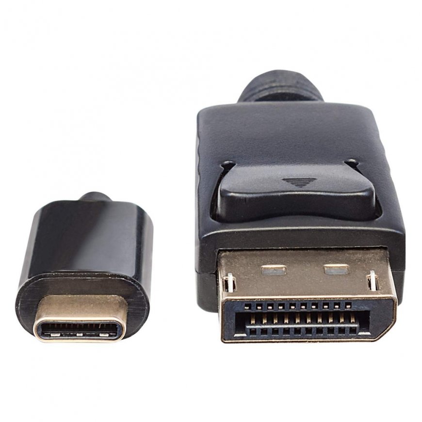 Manhattan 152464 videokaabliadapter 2 m USB tüüp-C DisplayPort Must – 3