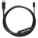 Manhattan 152464 видео кабель адаптер 2 m USB Type-C DisplayPort Черный
