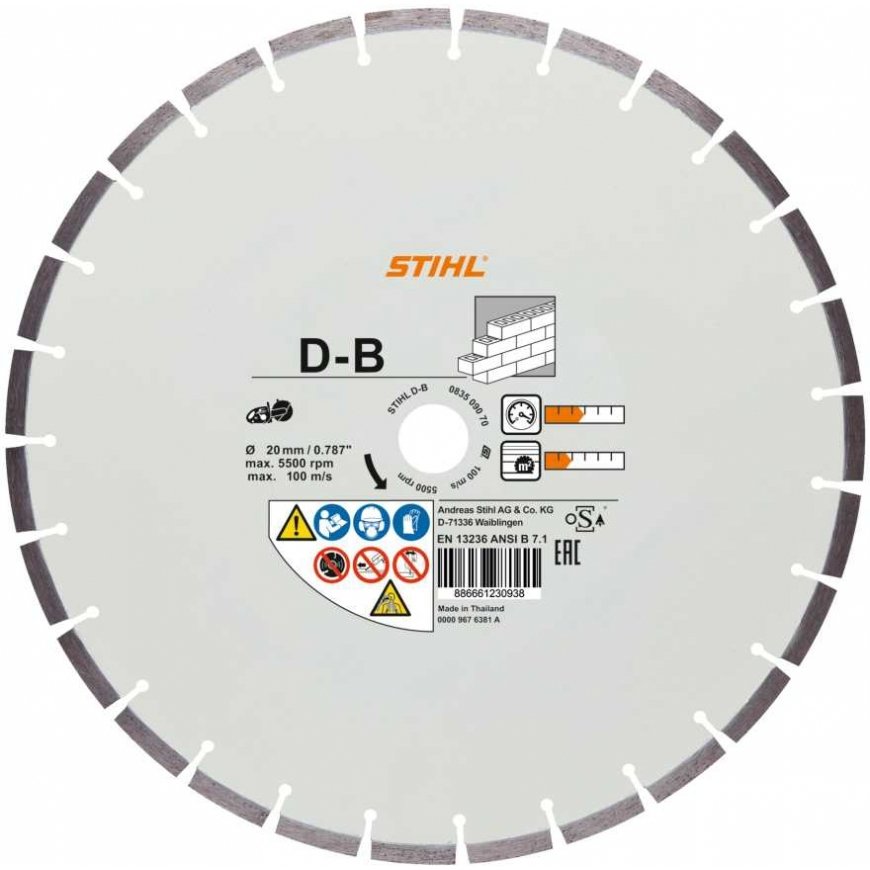 Stihl Diamond cutting disc Stihl 08350907046