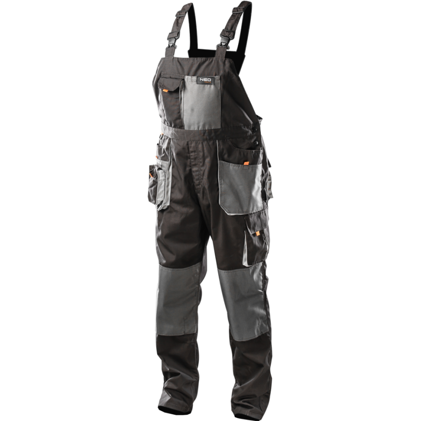 Neo Work kelnės su seilinukais rL / 52 (81-240-L)
