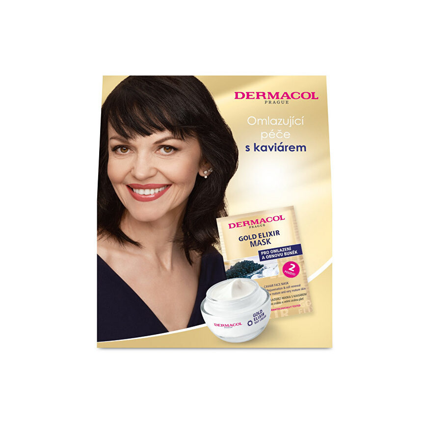 Dermacol Gold Eliksyras Day Kreminis