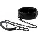 Dream Toys Black collar and leash Dream Toys Black collar and leash