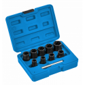 Hogert Technik Galvučių komplektas Hogert HT8G401 3/8'' 10-19 mm 10 vnt. Hogert Technik Galvučių komplektas Hogert HT8G401 3/8'' 10-19 mm 10 vnt.
