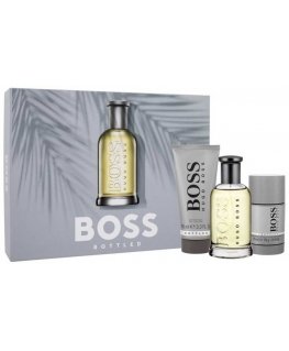 HUGO BOSS Boss Bottled rinkinys vyrams (EDp, 100 ml + dušo želė, 100 ml + dezodorantas, 75 ml)
