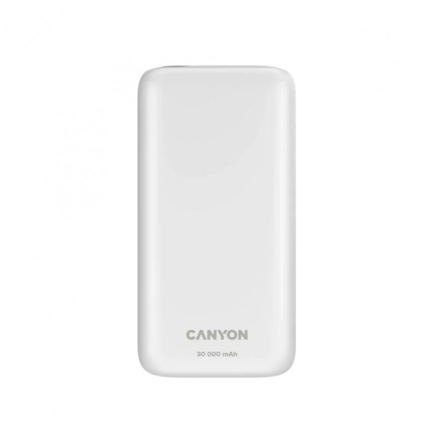 Canyon CNE-CPB301W внешний аккумулятор 30000 mAh Белый