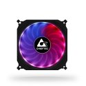 Chieftec CF-1225RGB Kompiuterio aušinimo sistema Kompiuterio korpusui Ventiliatorius 12 cm Juoda