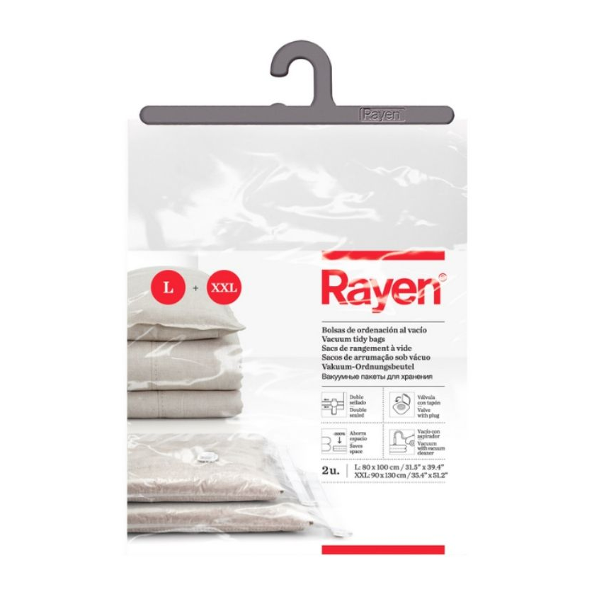 Set of 2 worków próżniowych L + XXL Rayen – 4