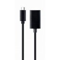 Gembird A-CM-DPF-02 videokaapeli-adapteri 0,15 m USB Type-C DisplayPort Musta Gembird A-CM-DPF-02 videokaapeli-adapteri 0,15 m USB Type-C DisplayPort Musta