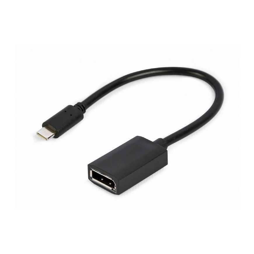 Gembird A-CM-DPF-02 video cable adapter 0.15 m USB Type-C DisplayPort Black – 2
