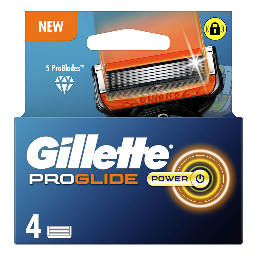 Gillette Fusion Proglide Power Cargador 4 pakuotė – 2