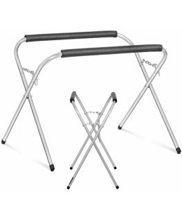 MSW Retractable body paint collection stand, type X, up to 220 kg