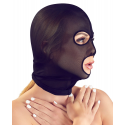 Bad Kitty - Black Semi-transparent Mask Z Otworem Na Oczy I Usta Bad Kitty - Black Semi-transparent Mask Z Otworem Na Oczy I Usta