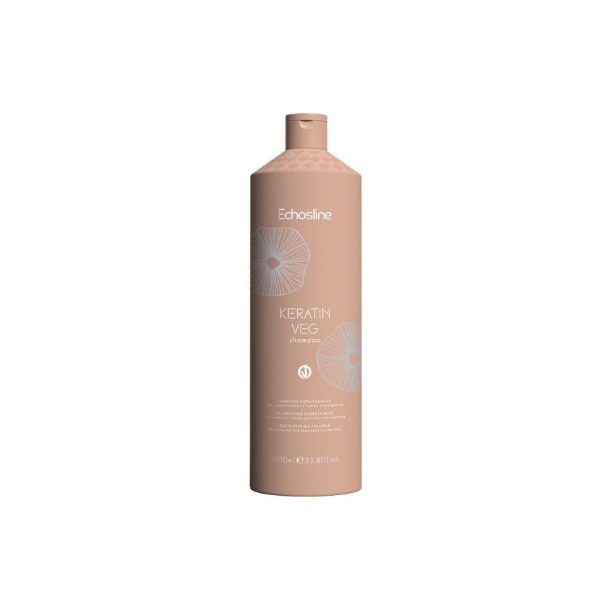 Echosline Keratin Veg regenerating shampoo for