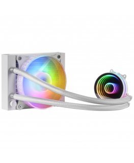 Mars Gaming MLONE120W Datora dzesēšanas sistēma Procesors Universāls šķidruma dzesētājs 12 cm Balts 1 pcs