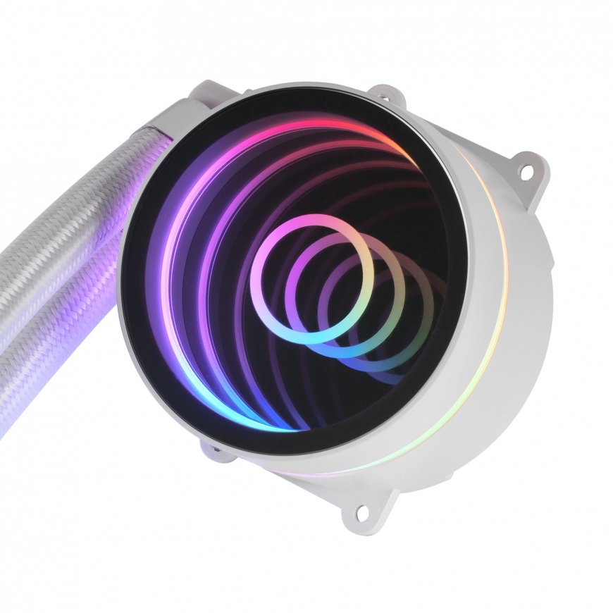 Mars Gaming MLONE120W система охлаждения компьютера Процессор All-in-one liquid cooler 12 cm Белый 1 – 4