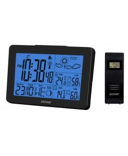 Denver WS-530BLACK digital weather station Black Battery