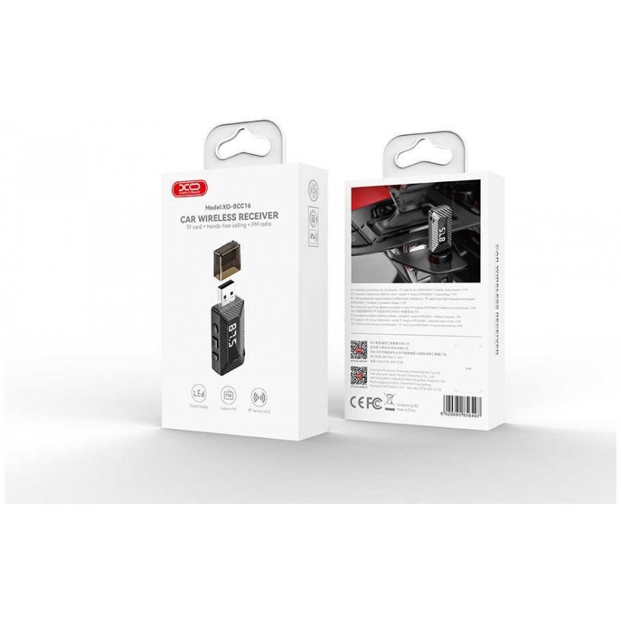 XO FM transmitter BCC16 Bluetooth MP3