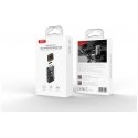 XO FM transmitter BCC16 Bluetooth MP3, juodas