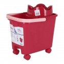 Prostokątne wiadro na kołkach 14 ltr with wyciskaczem Mery Prostokątne wiadro na kołkach 14 ltr with wyciskaczem Mery