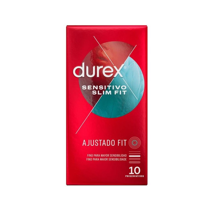Durex Sensitive Slim Fit 10 vnt – 2