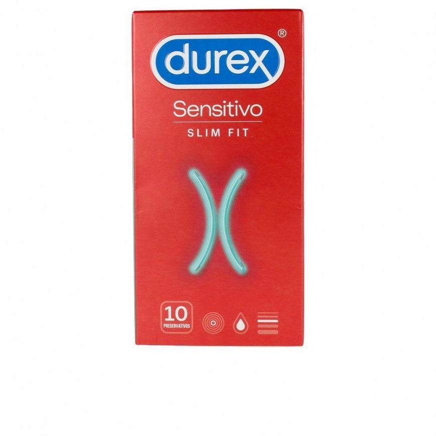 Durex Sensitive Slim Fit 10 vnt – 5