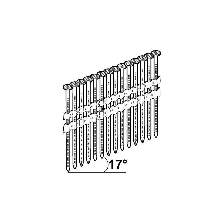 Nails Essve 772487 3.1x90 mm 17° 1200 pcs.