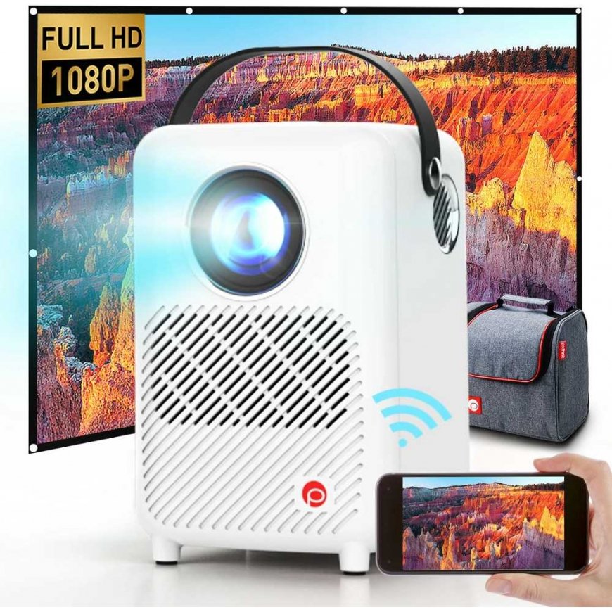 Vivibright Spacetronik Mobile Projector M1 LED Full HD Bag Screen BT – 3