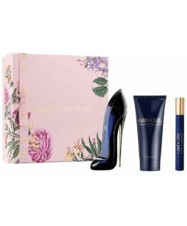 Carolina Herrera Good Girl Set (EDP, 80ml + Body Lotion, 100ml + EDP Miniature, 10ml)