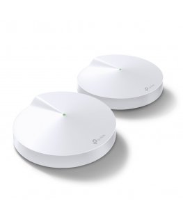 TP-Link Deco M5 (2-Pack) Kaks sagedusala (2,4 GHz / 5 GHz) Wi-Fi 5 (802.11ac) Valge Sisemodem