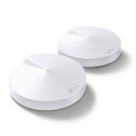 TP-Link Deco M5 (2-Pack) Kaksitaajuus (2,4 GHz/5 GHz) Wi-Fi 5 (802.11ac) Valkoinen Sisäinen TP-Link Deco M5 (2-Pack) Kaksitaajuus (2,4 GHz/5 GHz) Wi-Fi 5 (802.11ac) Valkoinen Sisäinen
