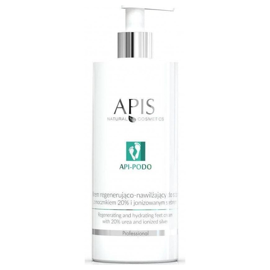 APIS APIS Api-Podo regeneruojantis ir drėkinantis pėdų kremas su 20% karbamidu ir jonizuotu sidabru 500ml