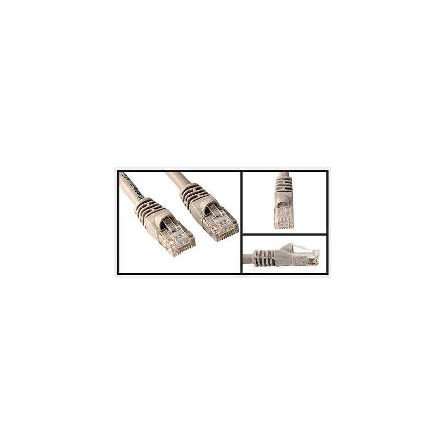 Patchcord, UTP, Cat.6, neekranuotas, 20 m, pilkas
