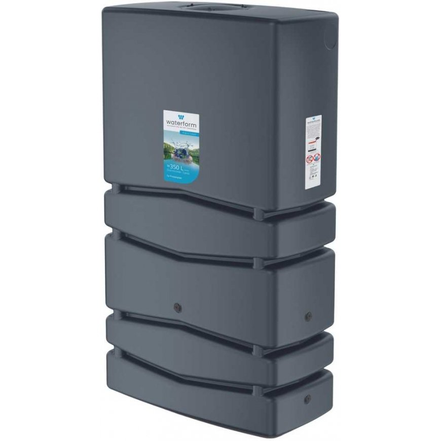 Aqua Tower rainwater tank - Anthracite 350 l. IDTC350-S433 Prosperplast